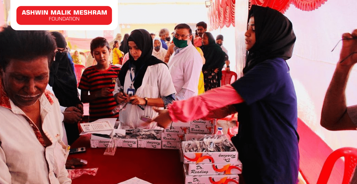 AMM Foundation in association with Abu Asim Azmi (MLA, Samajwadi Party) Organised an Eye Check Up Camp along with Free spectacles donation for more than 500+ beneficiaries. 
