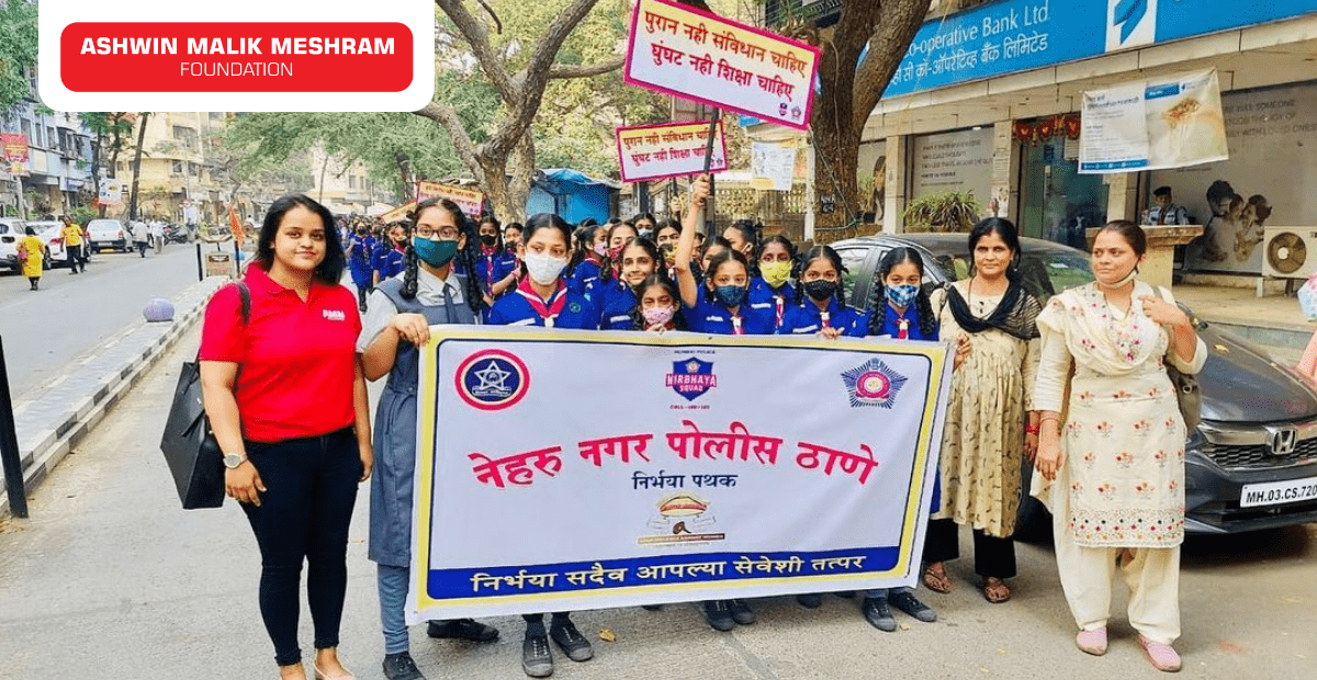 AMM Foundation in association with Kurla Nehru Nagar Police Station and Kurla Nehru Nagar Nirbhaya Squad Celebrated International Women's Day.