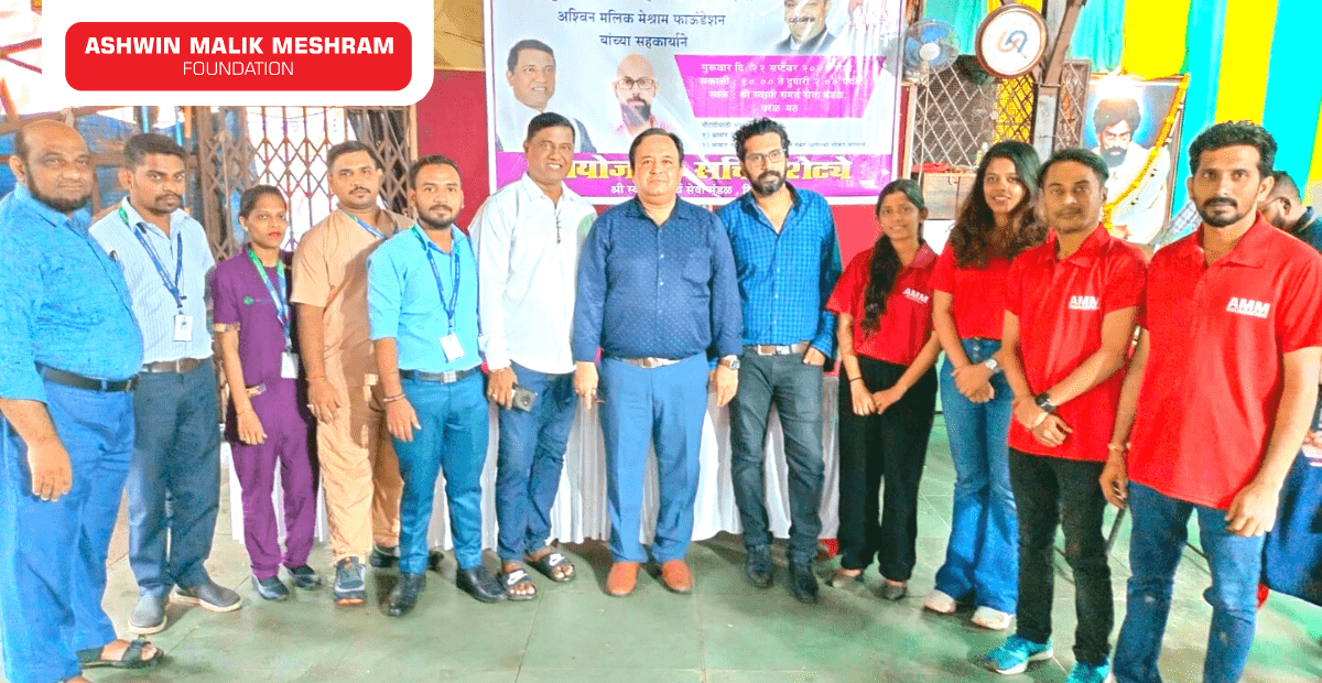 Ashwin Malik Meshram Foundation conducted a Free Health Check-up Camp along with Ayushman Bharat Health Card camp at Parel.