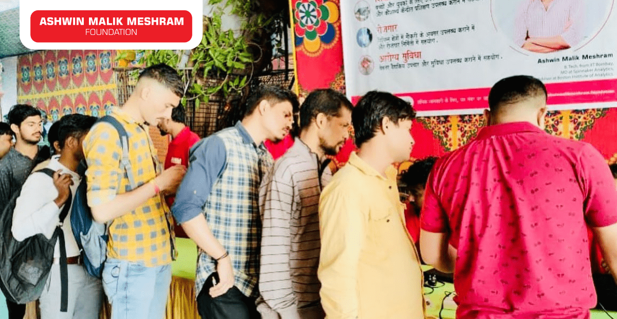 Ashwin Malik Meshram Foundation conducted an Employment Drive at Shri Swami Samarth Seva Mandal Parel.