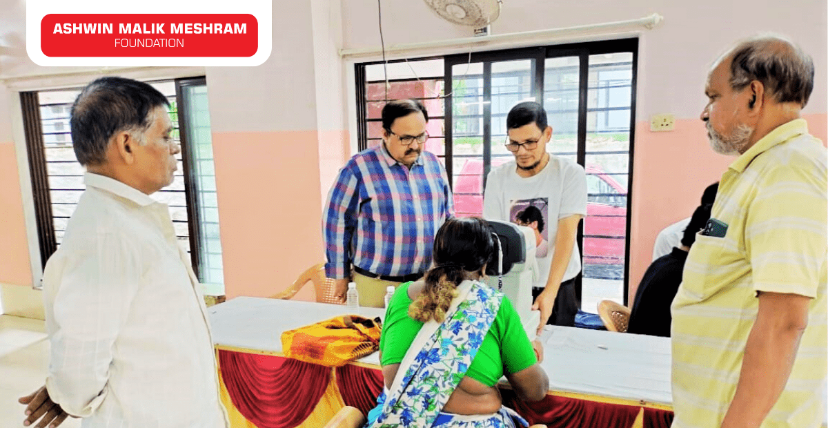 AMM Foundation conducted an Ayushman Bharat Health ID Camp at Navi Chikhalwadi, Grant Road.