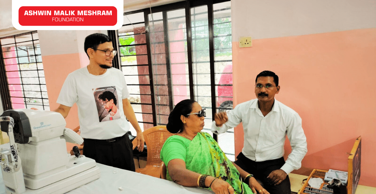 AMM Foundation conducted an Ayushman Bharat Health ID Camp at Navi Chikhalwadi, Grant Road.