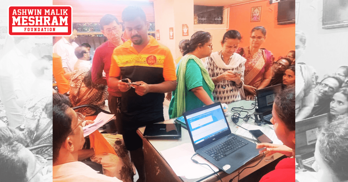 350+ beneficiaries availed the benefits of the camps conducted at Chembur, Sion and Anushakti Nagar by Meshram Foundation.