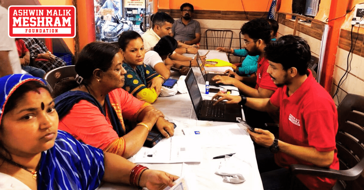 350+ beneficiaries availed the benefits of the camps conducted at Chembur, Sion and Anushakti Nagar by Meshram Foundation.