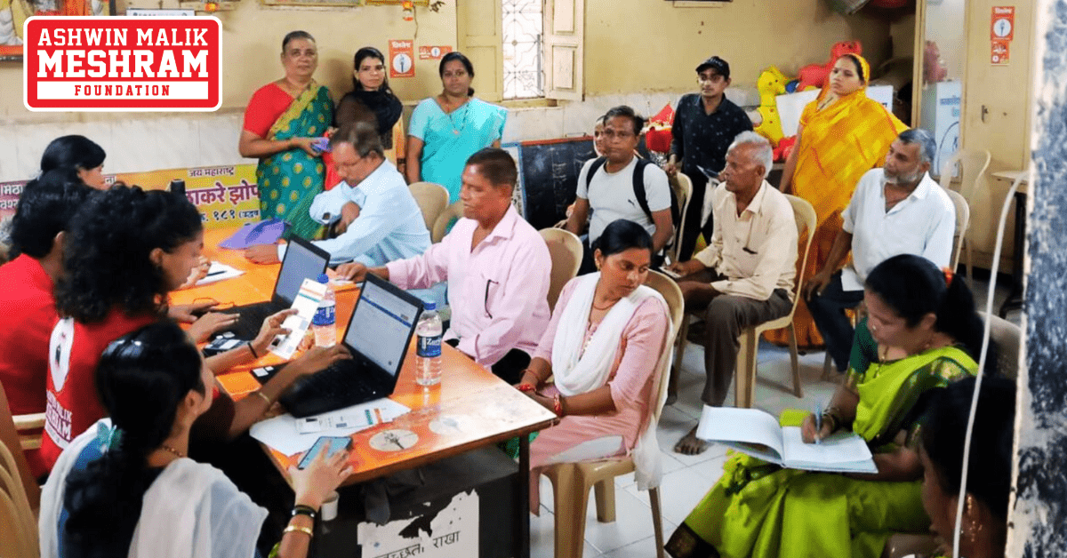 350+ beneficiaries availed the benefits of the camps conducted at Chembur, Sion and Anushakti Nagar by Meshram Foundation.