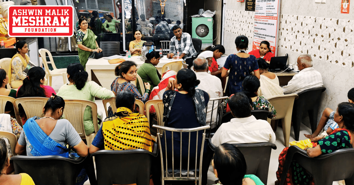 300+ beneficiaries availed the benefits of the camps conducted at Chembur, Sion and Anushakti Nagar by Meshram Foundation.
