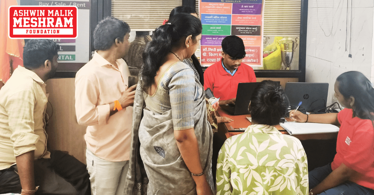 300+ beneficiaries availed the benefits of the camps conducted at Chembur, Sion and Anushakti Nagar by Meshram Foundation.