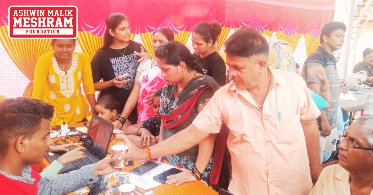 300+ beneficiaries availed the benefits of the camps conducted at Chembur, Sion and Anushakti Nagar by Meshram Foundation.