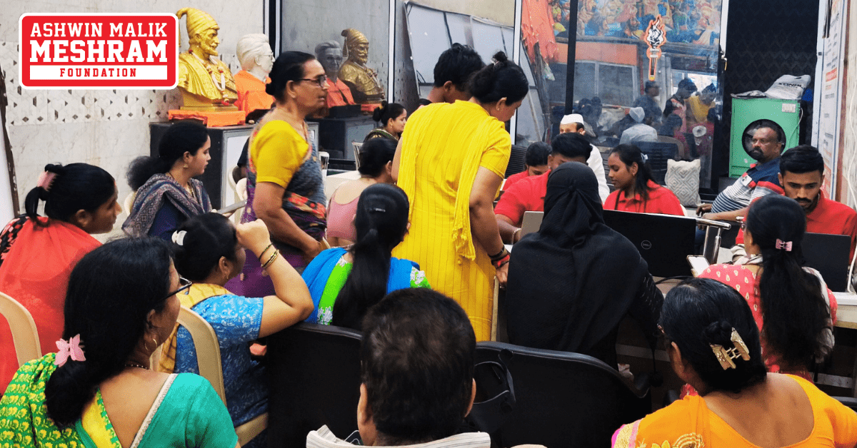 325+ beneficiaries availed the benefits of the camps conducted at Chembur, Sion and Anushakti Nagar by Meshram Foundation.