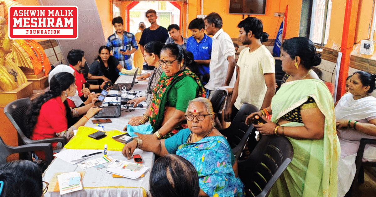 Meshram Foundation organized camps to implement various social benefit schemes in Chembur, Sion, and Anushakti Nagar Vidhansabha.