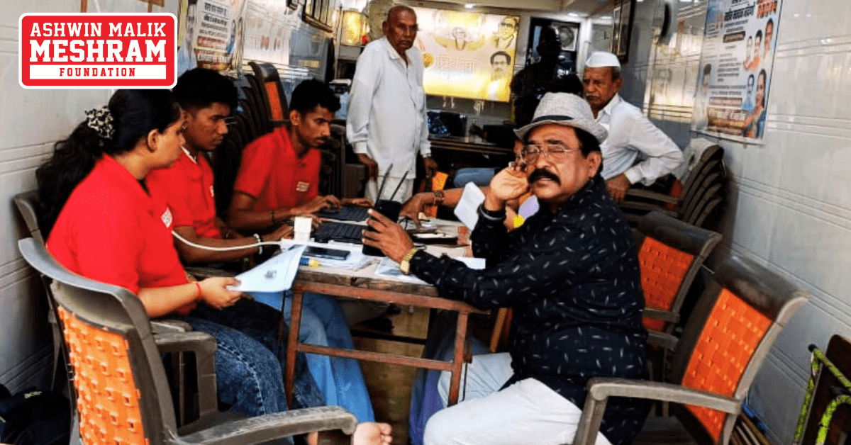 Meshram Foundation organized camps to implement various social benefit schemes in Chembur, Sion, and Anushakti Nagar Vidhansabha.
