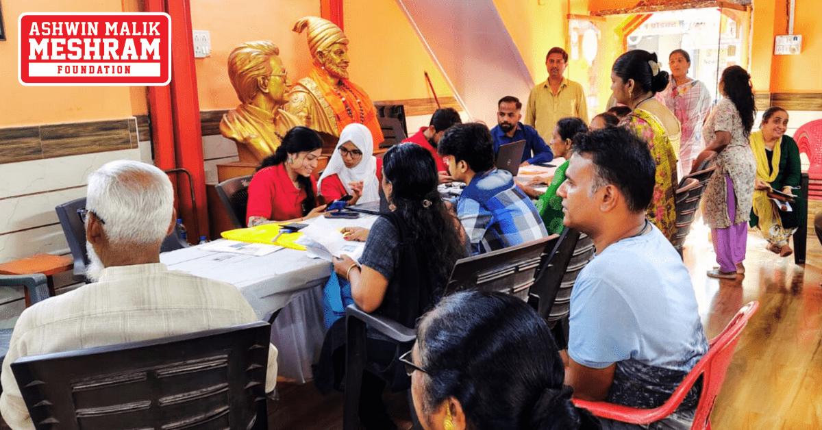 Meshram Foundation organized camps to implement various social benefit schemes in Chembur, Sion, and Anushakti Nagar Vidhansabha.
