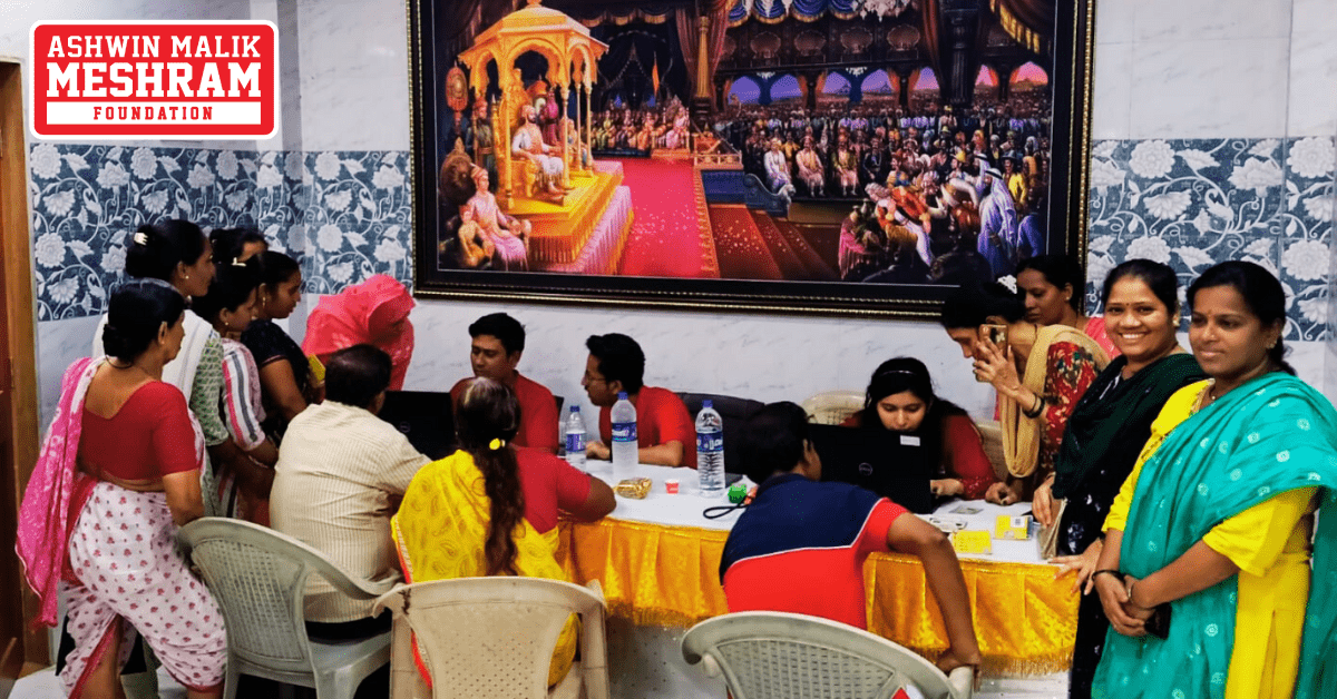 Meshram Foundation organized camps to implement various social benefit schemes in Chembur, Sion, and Anushakti Nagar Vidhansabha.