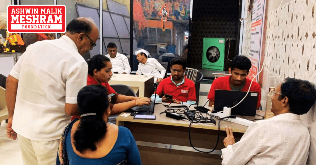 300+ beneficiaries availed the benefits of the camps conducted at Chembur, Sion and Anushakti Nagar by Meshram Foundation.