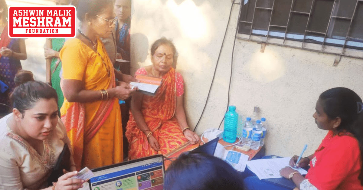 300+ beneficiaries availed the benefits of the camps conducted at Chembur, Sion and Anushakti Nagar by Meshram Foundation.