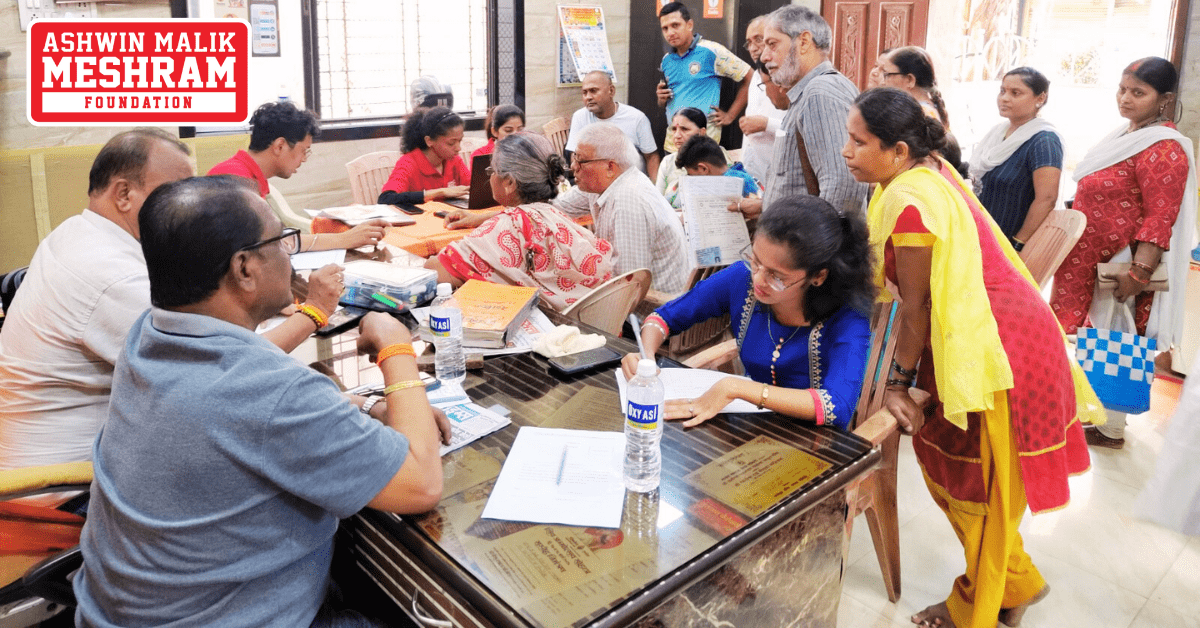 250+ beneficiaries availed the benefits of the camps conducted at Chembur, Sion and Anushakti Nagar by Meshram Foundation.