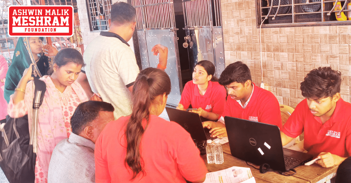 250+ beneficiaries availed the benefits of the camps conducted at Chembur, Sion and Anushakti Nagar by Meshram Foundation.