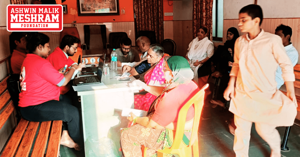 300+ beneficiaries availed the benefits of the camps conducted at Chembur, Sion and Anushakti Nagar by Meshram Foundation.