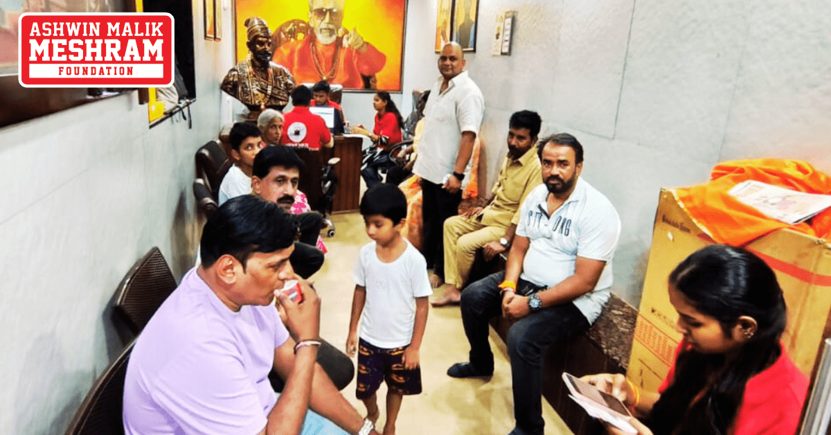 325+ beneficiaries availed the benefits of the camps conducted at Chembur, Sion and Anushakti Nagar by Meshram Foundation.