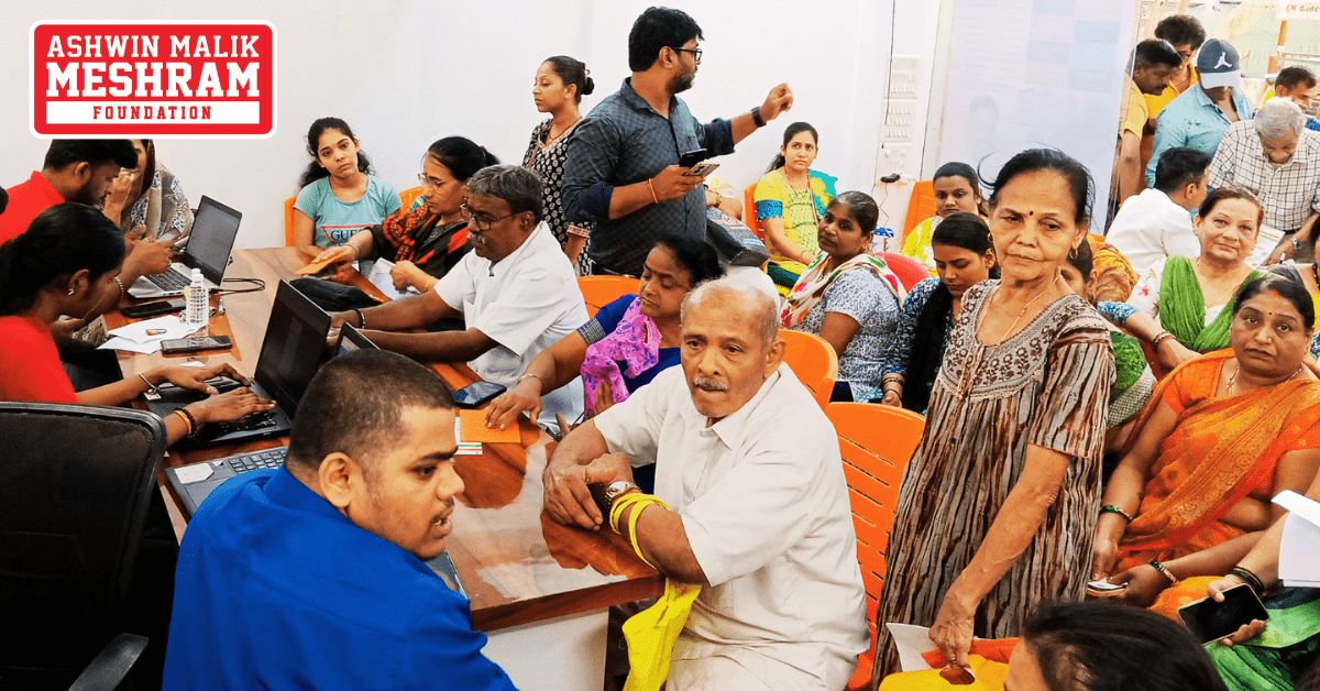 Meshram Foundation organized camps to implement various social benefit schemes in Ghatkopar East, Ghatkopar West, and Mankhurd-Shivaji Nagar Vidhansabha.