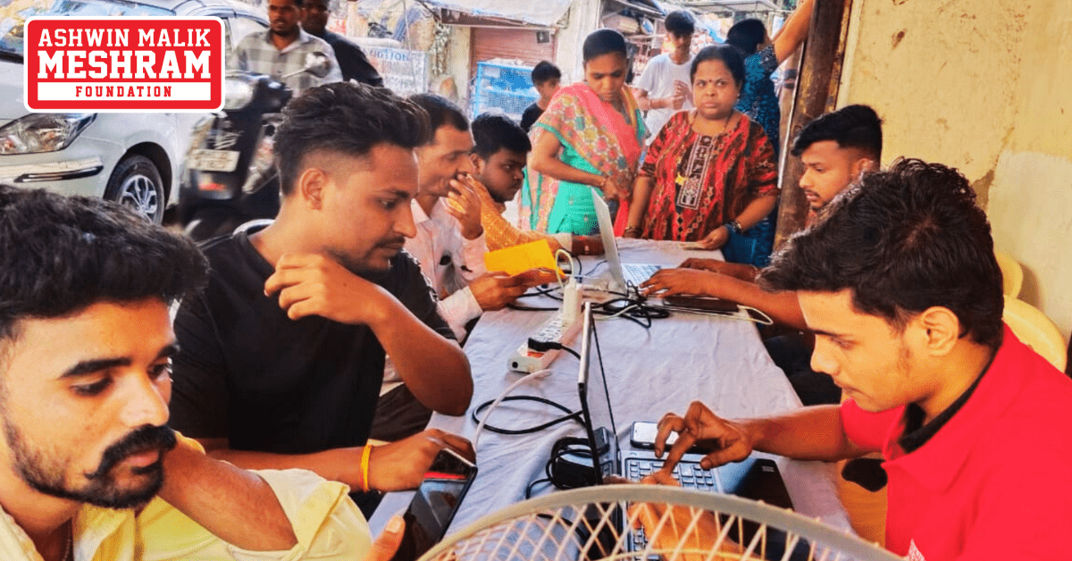 200+ beneficiaries availed the benefits of the camps conducted at Ghatkopar East, Ghatkopar West, Mankhurd-Shivaji Nagar Vidhansabha by Meshram Foundation.