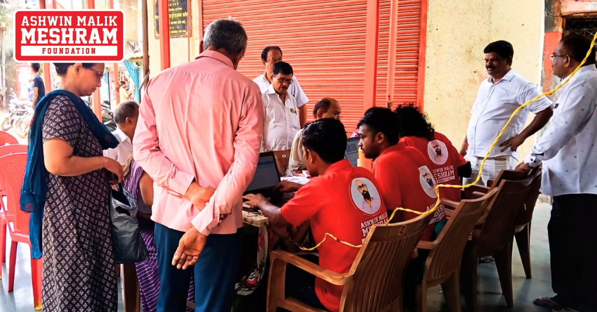 325+ beneficiaries availed the benefits of the camps conducted at Chembur, Sion and Anushakti Nagar by Meshram Foundation.
