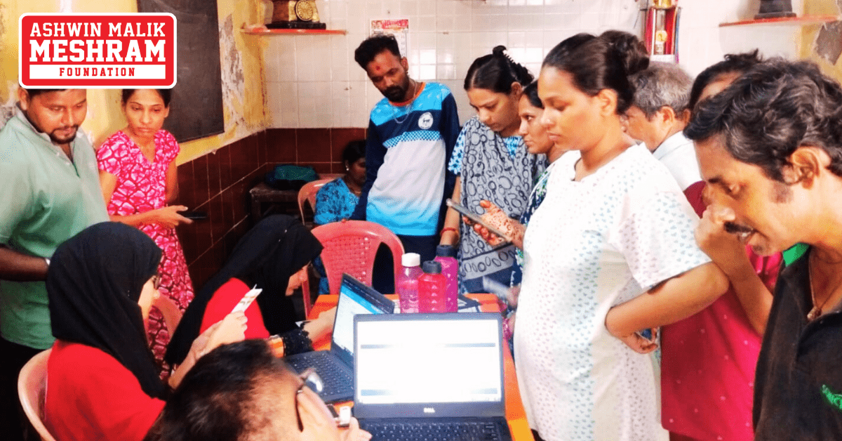 350+ beneficiaries availed the benefits of the camps conducted at Ghatkopar East, Ghatkopar West, Mankhurd-Shivaji Nagar, Dahisar, Borivali and Magathane by Meshram Foundation.