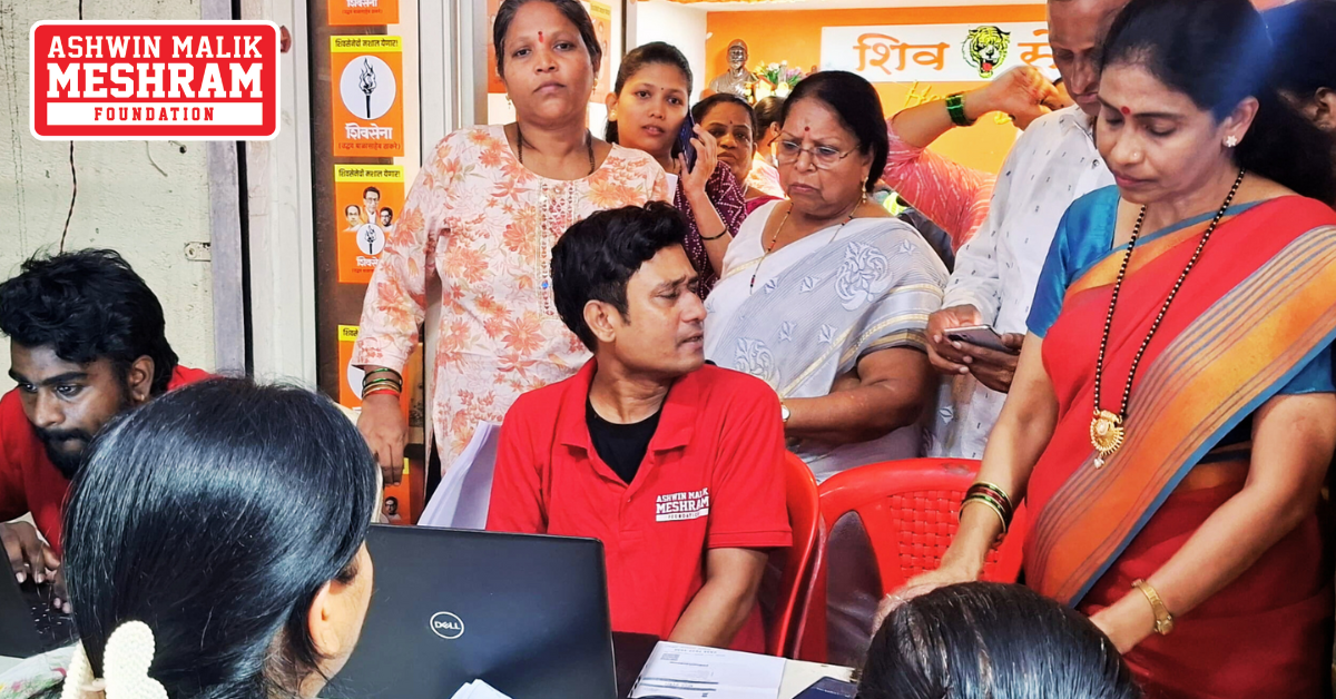 400+ beneficiaries availed the benefits of the camps conducted at Ghatkopar East, Ghatkopar West, Mankhurd-Shivaji Nagar, Dahisar, Borivali and Magathane by Meshram Foundation.