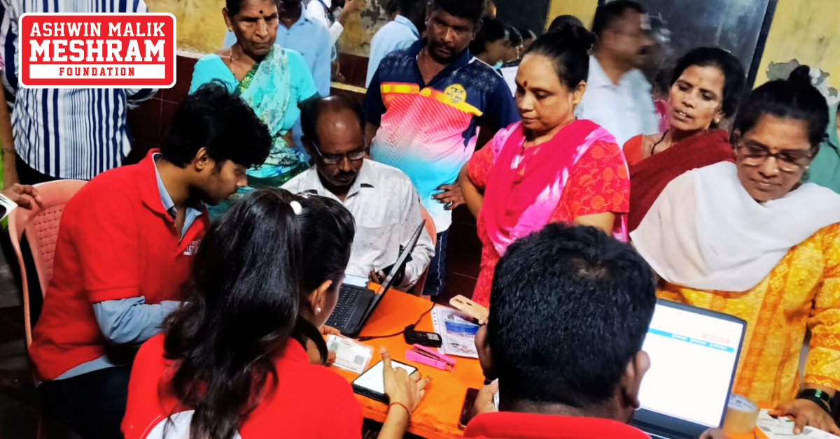 400+ beneficiaries availed the benefits of the camps conducted at Ghatkopar East, Ghatkopar West, Mankhurd-Shivaji Nagar, Dahisar, Borivali and Magathane by Meshram Foundation.