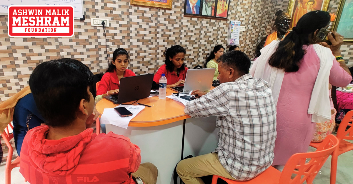 400+ beneficiaries availed the benefits of the camps conducted at Ghatkopar East, Ghatkopar West, Mankhurd-Shivaji Nagar, Dahisar, Borivali and Magathane by Meshram Foundation.