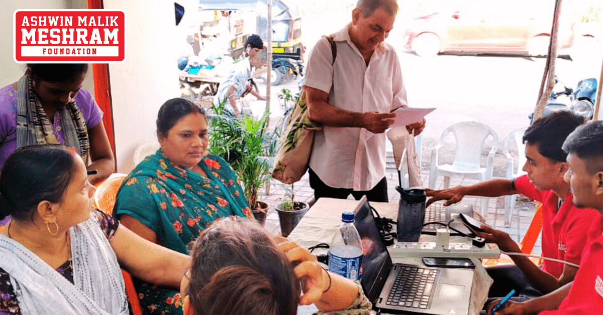 400+ beneficiaries availed the benefits of the camps conducted at Ghatkopar East, Ghatkopar West, Mankhurd-Shivaji Nagar, Dahisar, Borivali and Magathane by Meshram Foundation.