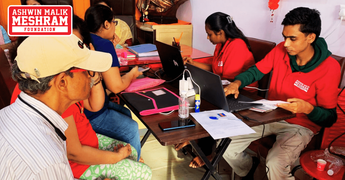 400+ beneficiaries availed the benefits of the camps conducted at Dahisar, Borivali and Magathane by Meshram Foundation.