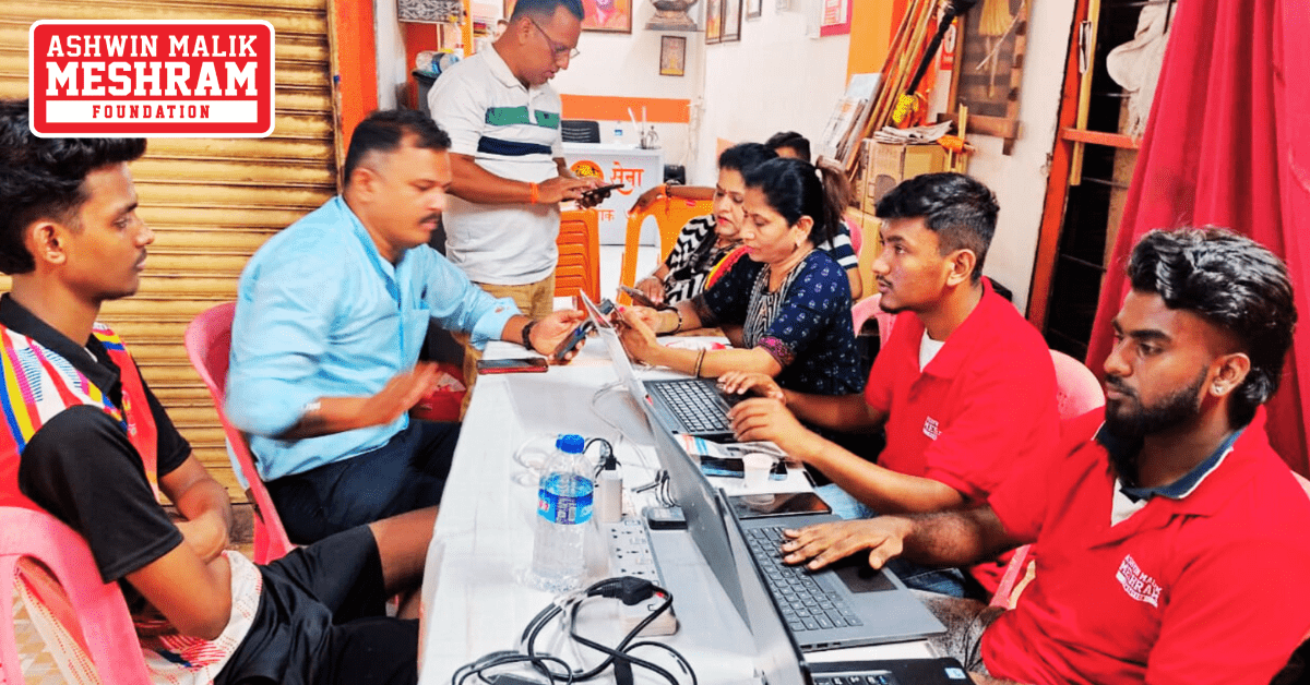 300+ beneficiaries availed the benefits of the camps conducted at Dahisar, Borivali and Magathane by Meshram Foundation.