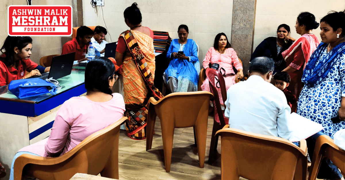 300+ beneficiaries availed the benefits of the camps conducted at Dahisar, Borivali and Magathane by Meshram Foundation.