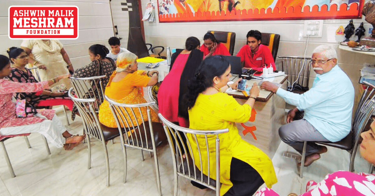 700+ beneficiaries availed the benefits of the camps conducted at Ghatkopar East, Ghatkopar West, Mankhurd-Shivaji Nagar, Chandivali, Kalina, Kurla, Mahim, Dharavi, and Wadala by Meshram Foundation.