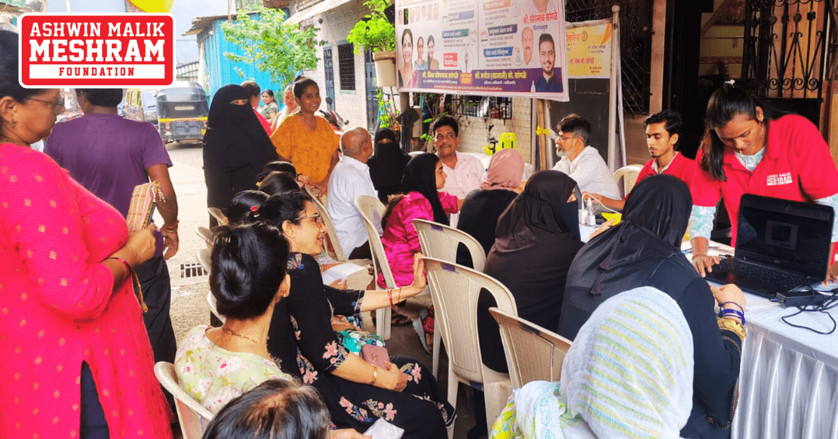 700+ beneficiaries availed the benefits of the camps conducted at Chandivali, Kalina, Kurla, Mahim, Dharavi, Wadala, Mulund, Bhandup and Vikhroli Vidhansabha by Meshram Foundation.