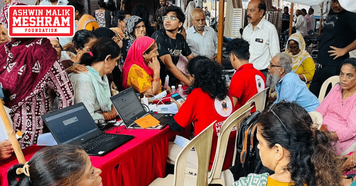 725+ beneficiaries availed the benefits of the camps conducted at Chandivali, Kalina, Kurla, Mahim, Dharavi, Wadala, Mulund, Bhandup and Vikhroli Vidhansabha by Meshram Foundation