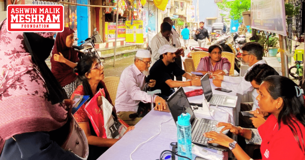 725+ beneficiaries availed the benefits of the camps conducted at Chandivali, Kalina, Kurla, Mahim, Dharavi, Wadala, Mulund, Bhandup and Vikhroli Vidhansabha by Meshram Foundation