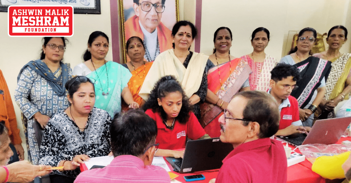 750+ beneficiaries availed the benefits of the camps conducted at Chandivali, Mahim, Wadala, Colaba, Mumbadevi and Malabar Hill Vidhansabha by Meshram Foundation.