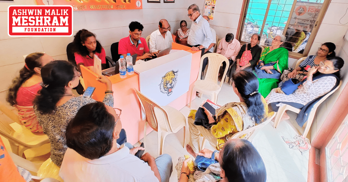 950+ beneficiaries availed the benefits of the camps conducted at Chandivali, Kalina, Kurla, Mahim, Dharavi, Wadala, Mulund, Bhandup, Vikhroli, Colaba, Mumbadevi and Malabar Hill Vidhansabha by Meshram Foundation.