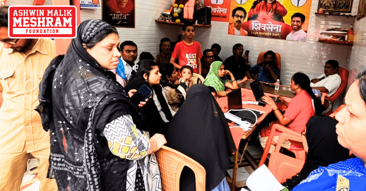 1100+ beneficiaries availed the benefits of the camps conducted at Chandivali, Kalina, Kurla, Mahim, Dharavi, Wadala, Mulund, Bhandup, Vikhroli, Colaba, Mumbadevi and Malabar Hill Vidhansabha by Meshram Foundation.