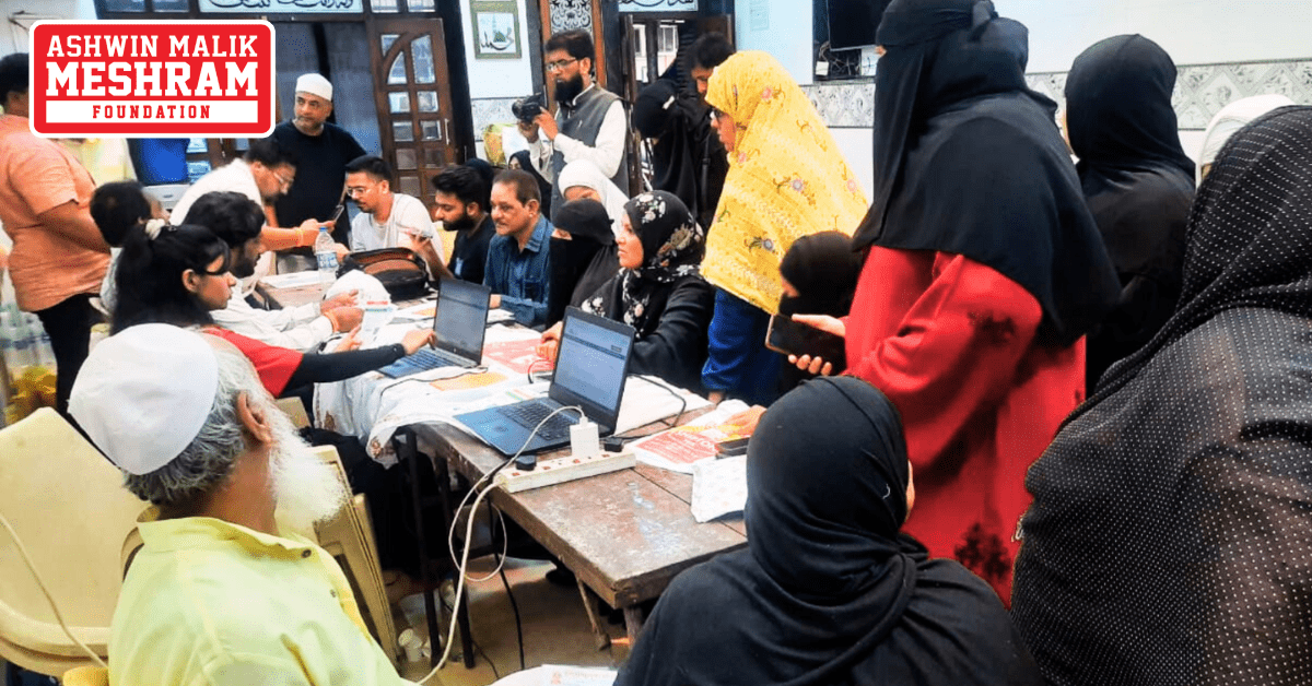 1100+ beneficiaries availed the benefits of the camps conducted at Chandivali, Kalina, Kurla, Mahim, Dharavi, Wadala, Mulund, Bhandup, Vikhroli, Colaba, Mumbadevi and Malabar Hill Vidhansabha by Meshram Foundation.