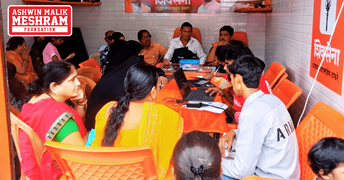 1100+ beneficiaries availed the benefits of the camps conducted at Chandivali, Kalina, Kurla, Mahim, Dharavi, Wadala, Mulund, Bhandup, Vikhroli, Colaba, Mumbadevi and Malabar Hill Vidhansabha by Meshram Foundation.