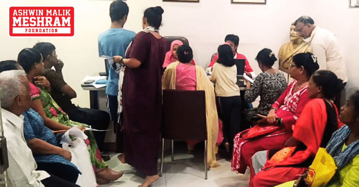 750+ beneficiaries availed the benefits of the camps conducted at Chandivali, Kalina, Kurla, Mahim, Dharavi, Wadala, Mulund, Bhandup, Vikhroli.