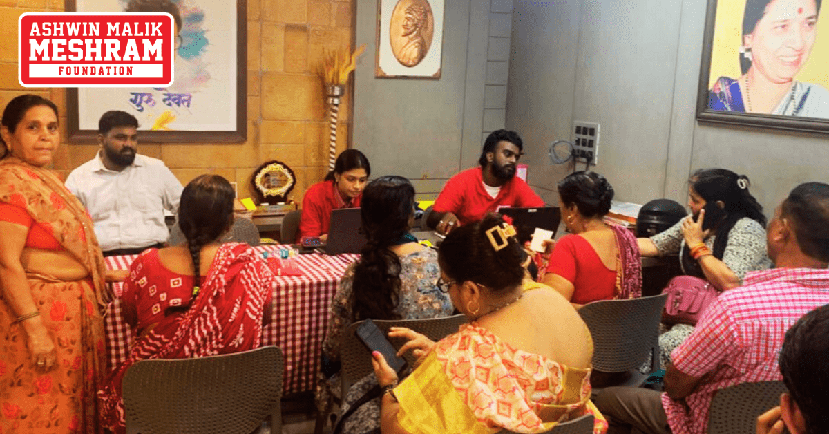 1000+ beneficiaries availed the benefits of the camps conducted at Charkop, Kandivali East, Malad, Chandivali, Kalina, Kurla, Mahim, Dharavi, Wadala, Mulund, Bhandup, Vikhroli, Colaba, Mumbadevi and Malabar Hill.