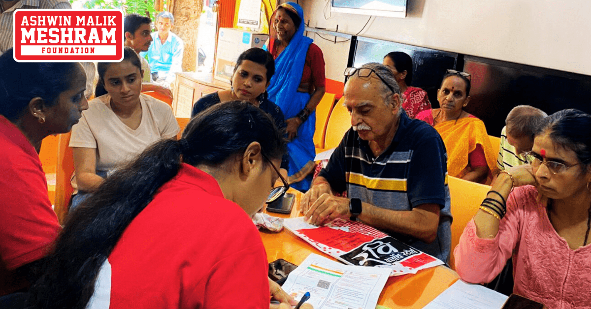 1000+ beneficiaries availed the benefits of the camps conducted at Charkop, Kandivali East, Malad, Chandivali, Kalina, Kurla, Mahim, Dharavi, Wadala, Mulund, Bhandup, Vikhroli, Colaba, Mumbadevi and Malabar Hill.