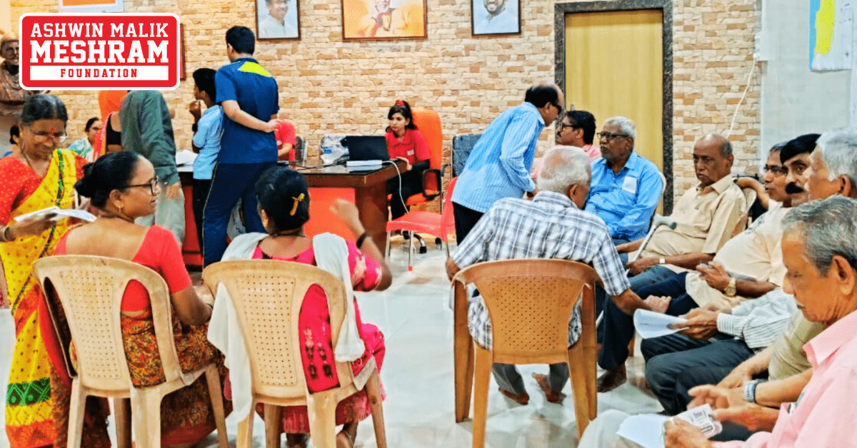 1150+ beneficiaries availed the benefits of the camps conducted at Charkop, Kandivali East, Malad, Chandivali, Kalina, Kurla, Mahim, Dharavi, Wadala, Mulund, Bhandup, Vikhroli, Colaba, Mumbadevi and Malabar Hill.