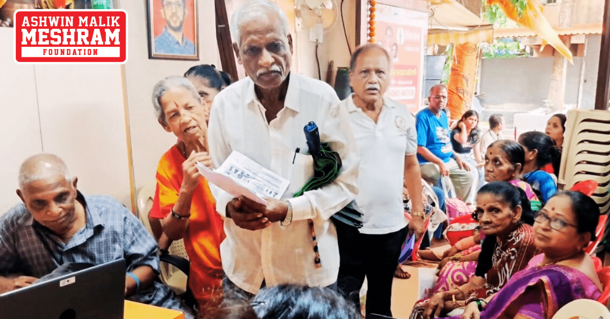 1150+ beneficiaries availed the benefits of the camps conducted at Charkop, Kandivali East, Malad, Chandivali, Kalina, Kurla, Mahim, Dharavi, Wadala, Mulund, Bhandup, Vikhroli, Colaba, Mumbadevi and Malabar Hill.