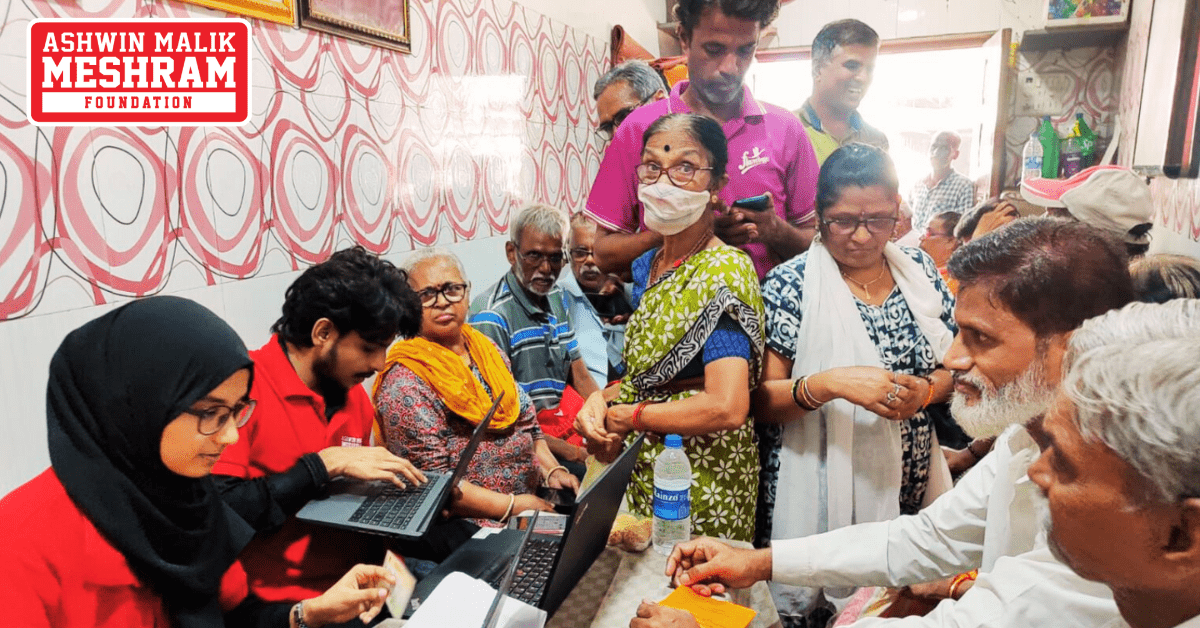 1200+ beneficiaries availed the benefits of the camps conducted at Charkop, Kandivali East, Malad, Chandivali, Kalina, Kurla, Mahim, Dharavi, Wadala, Mulund, Bhandup, Vikhroli, Colaba, Mumbadevi and Malabar Hill.