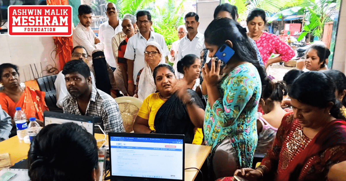 750+ beneficiaries availed the benefits of the camps conducted at Charkop, Kandivali East, Malad, Chandivali, Kalina, Kurla, Mahim, Dharavi, Wadala, Colaba, Mumbadevi and Malabar Hill.